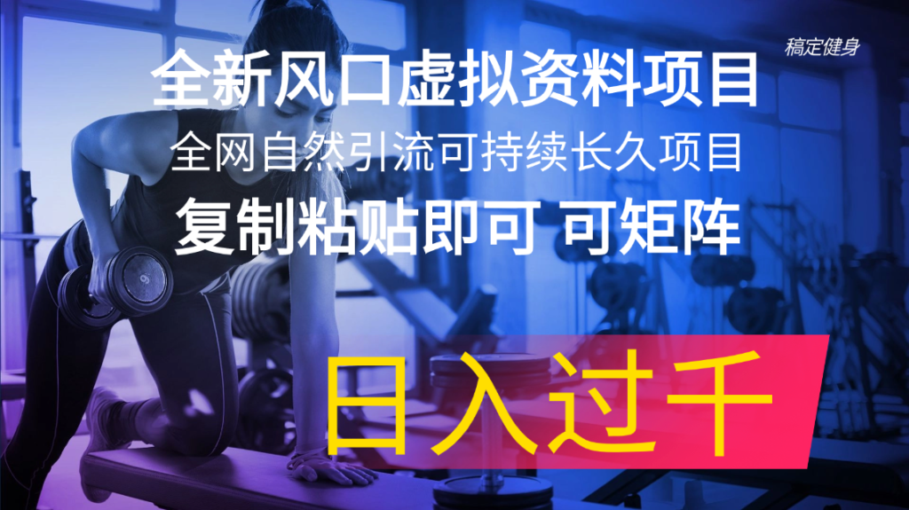 虚拟资料蓝海项目：一键复制粘贴_打造全网自然引流矩阵_持久盈利新风口-妙笔生财 | 妙笔阿牛